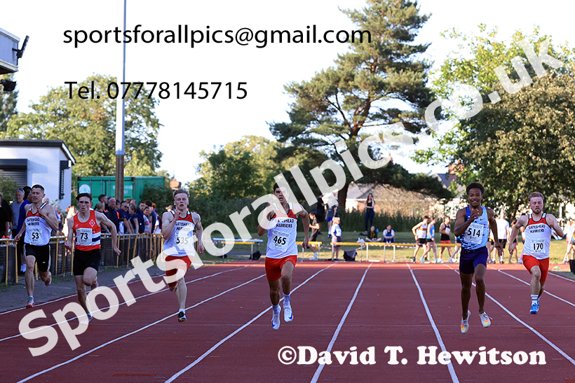 200 metres, 2025 NEGP No 4, Monkton. Photo: David T. Hewitson/Sports for All Pics